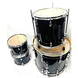 Used Pearl Used Pearl 4 piece Vision Black Drum Kit