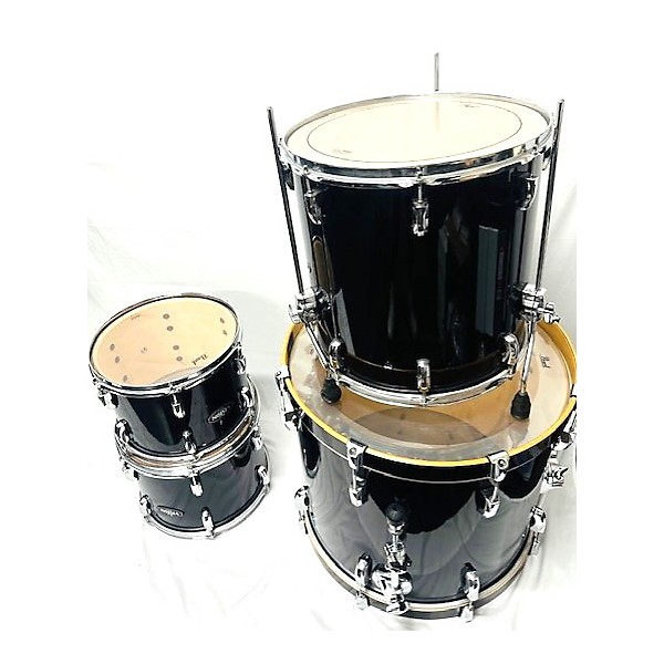 Used Pearl Used Pearl 4 piece Vision Black Drum Kit