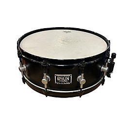 Used Spaun Used Spaun 5X14 8 PLY SNARE Drum Black