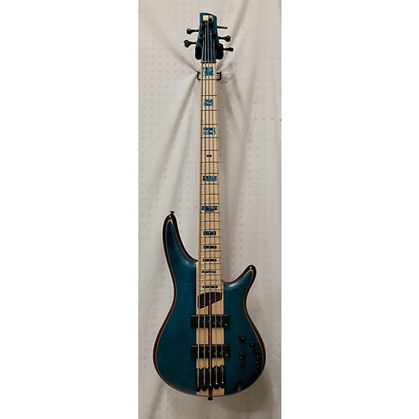 Used Ibanez Used Ibanez SR1425B Blue Electric Bass Guitar