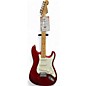 Used 2001 Fender Stratocaster Flat Red Solid Body Electric Guitar thumbnail