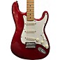 Used 2001 Fender Stratocaster Flat Red Solid Body Electric Guitar