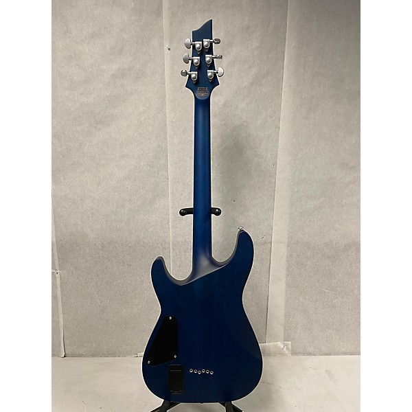 Used Schecter Guitar Research Used Schecter Guitar Research C-1 PLATINUM Midnight Blue Solid Body Electric Guitar