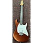 Used Sterling by Music Man Used Sterling By Music Man Cutlas HSS Amber Solid Body Electric Guitar thumbnail