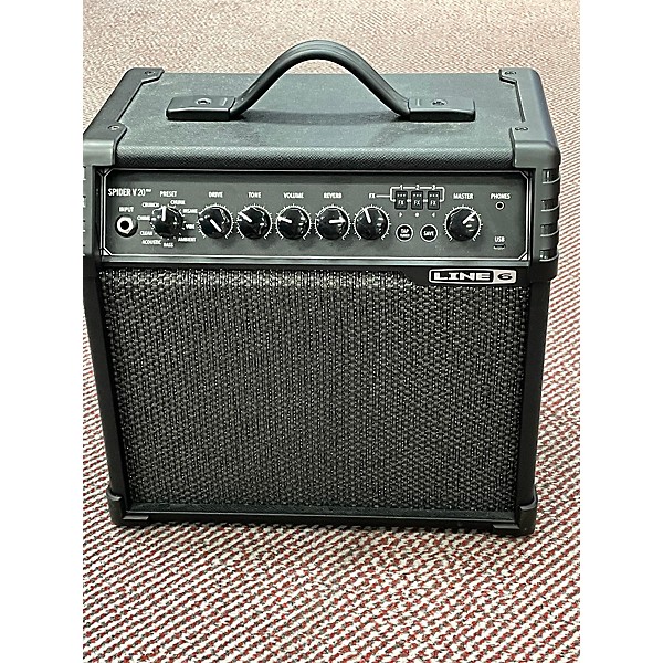 Used Line 6 Used Line 6 Spider V 20 MkII 20w 1x8 Guitar Combo Amp