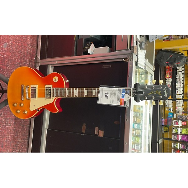 Used Epiphone Used Epiphone 1959 Reissue Les Paul Standard Honey Burst Solid Body Electric Guitar