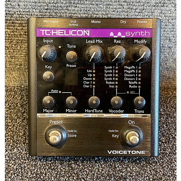 Used TC Helicon VoiceTone Synth Vocal Processor | Guitar Center