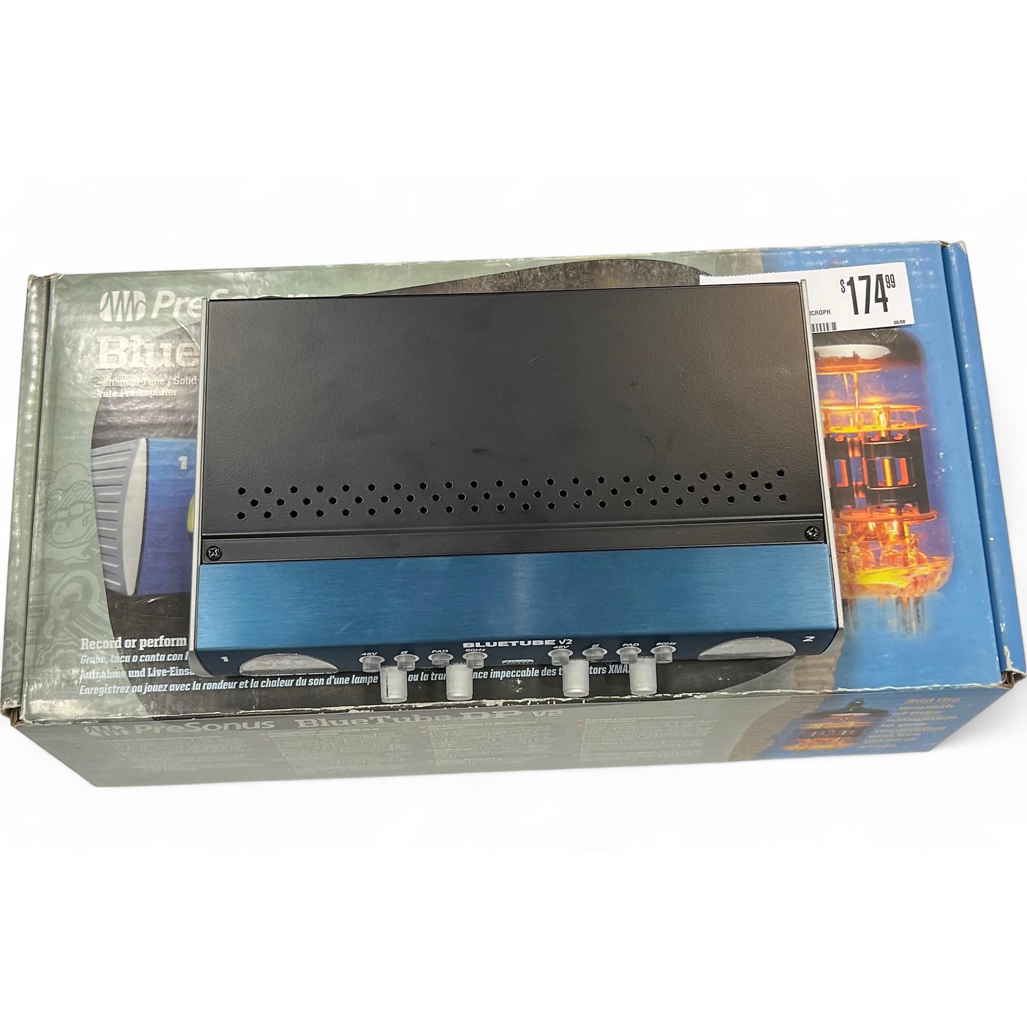 配信機器・PA機器・レコーディング機器 Presonus Blue Tube DP V2 Amazon.com: Presonus BlueTube DP v2 2-Channel Mic/Instrument