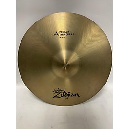 Used Zildjian 18in A Series Medium Thin Crash Cymbal