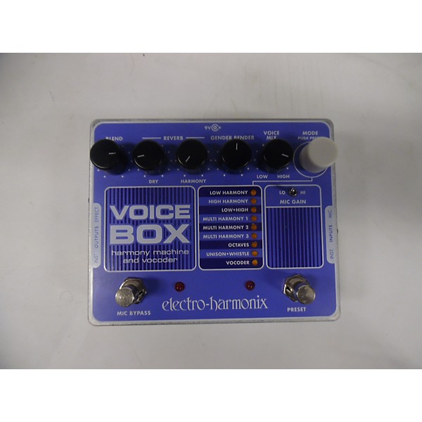 Used Electro-Harmonix Voicebox Vocal Harmony Vocoder Vocal Processor