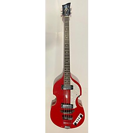 Used Giannini Used Giannini Gb-4 Red Electric Bass Guitar