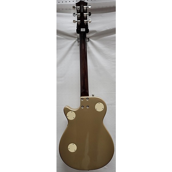 Used Gretsch Guitars Used Gretsch Guitars G2215-P90 Streamliner Junior Sahara Metallic Solid Body Electric Guitar