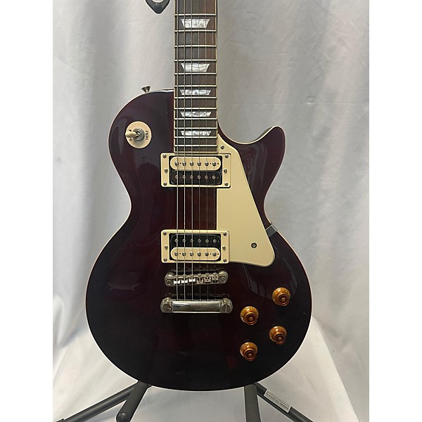 Used Epiphone Used Epiphone Limited Edition Les Paul Traditional Pro Trans Red Solid Body Electric Guitar