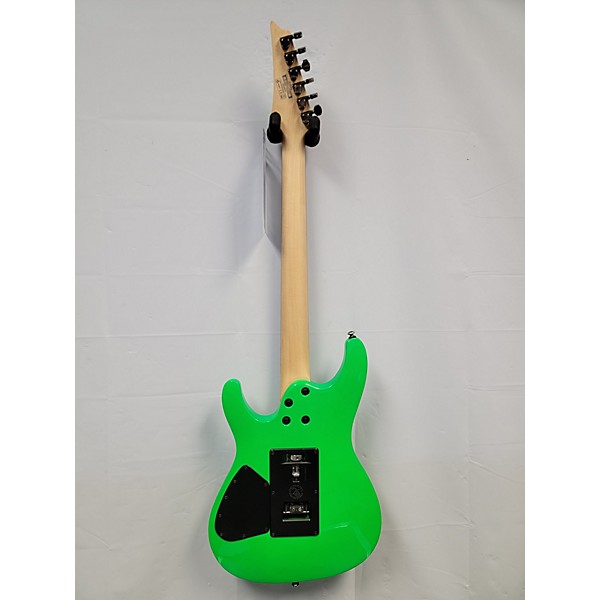 Used Ibanez Used Ibanez S1XXV Neon Green Solid Body Electric Guitar