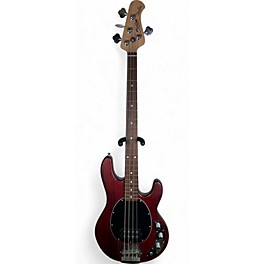 Used Sterling by Music Man Used Sterling By Music Man Stingray 4 Sub Series Wine Red Electric Bass Guitar