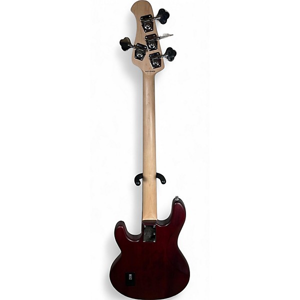 Used Sterling by Music Man Used Sterling By Music Man Stingray 4 Sub Series Wine Red Electric Bass Guitar