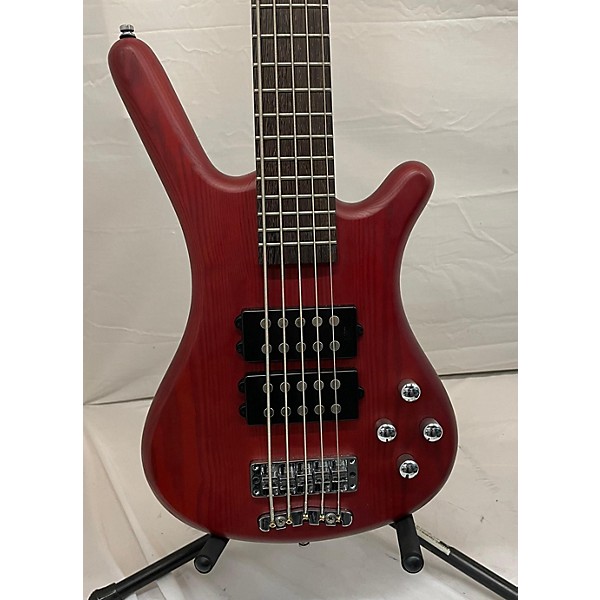 Used Warwick Corvette Double Buck 5 String Electric Bass Guitar