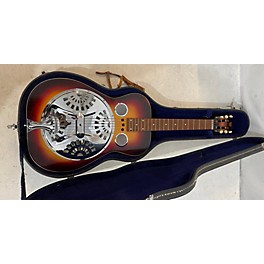 Vintage Dobro Vintage 1960s Dobro D60 3 Tone Sunburst Solid Body Electric Guitar