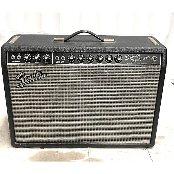 Used Fender Used Fender 1965 Reissue Deluxe Reverb 22W 1x12 Tube Guitar Combo Amp