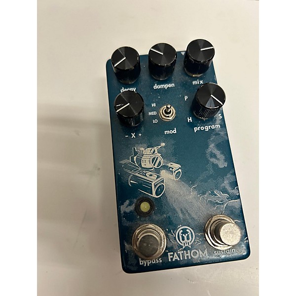 Used Walrus Audio Used Walrus Audio Fathom Reverb Effect Pedal