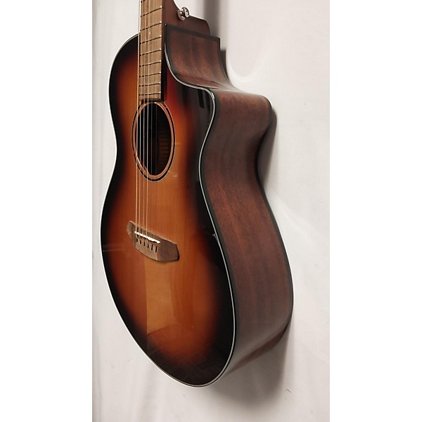 Used Breedlove Used Breedlove Discovery Concert Cutaway Edge Burst Acoustic Electric Guitar