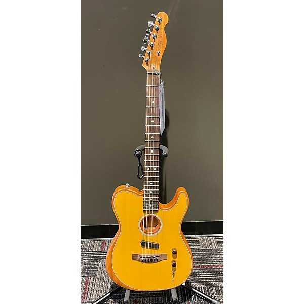 Used Fender Used Fender Acoustasonic Player Telecaster Butterscotch Blonde Acoustic Electric Guitar