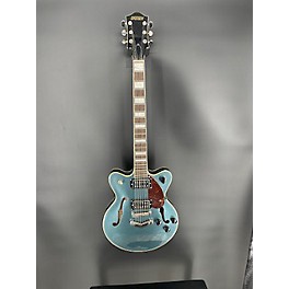 Used Gretsch Guitars Used Gretsch Guitars G2655 Blue Hollow Body Electric Guitar