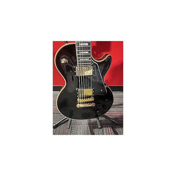 Used Epiphone Les Paul Custom Blackback Pro Solid Body Electric Guitar