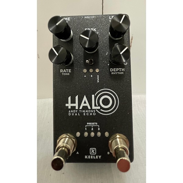 Used Keeley Used Keeley HALO DUAL ECHO Effect Pedal