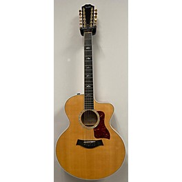 Used Taylor Used Taylor 655CE Natural 12 String Acoustic Electric Guitar