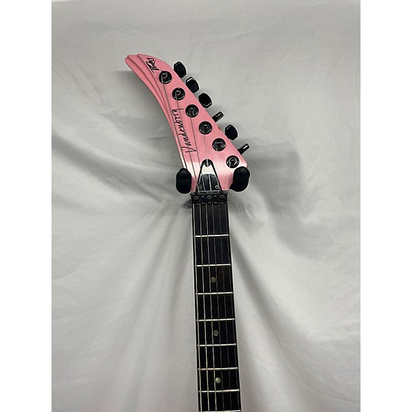 Used Peavey Used Peavey VANDENBURG Pink Solid Body Electric Guitar