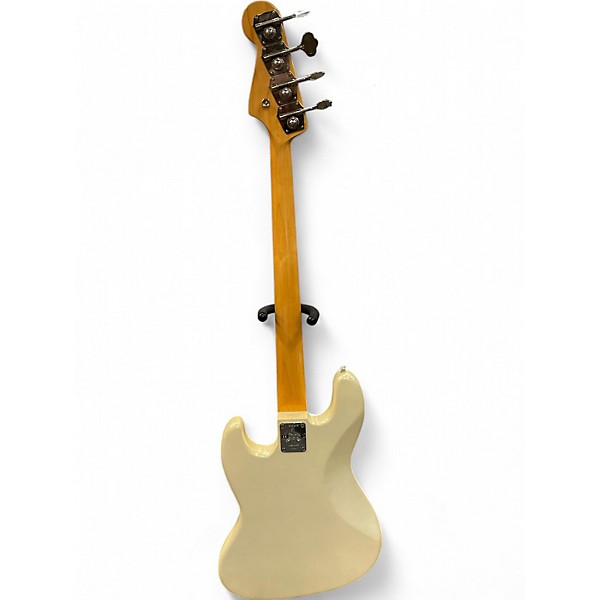 Used Fender 60th Anniversary Jazz Bass Arctic Pearl Electric Bass Guitar