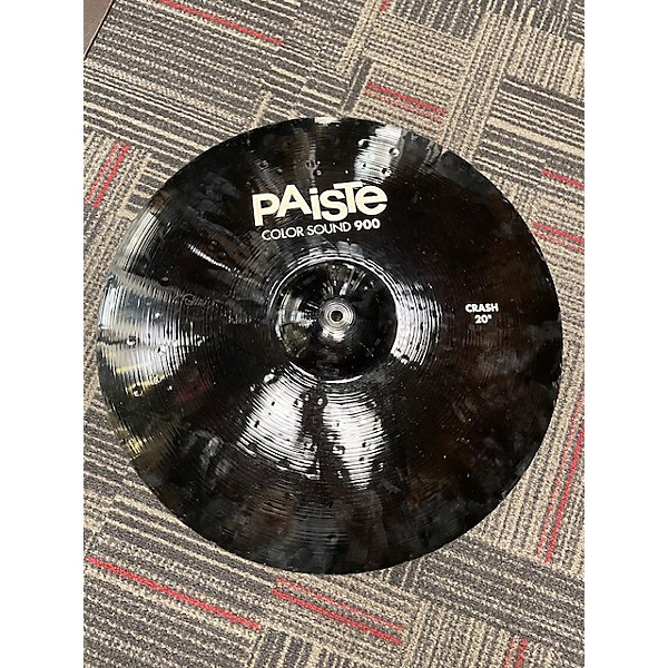 Used Paiste Used Paiste 20in Color Sound 900 Black Cymbal