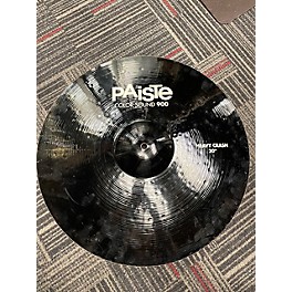 Used Paiste Used Paiste 20in Color Sound 900 Black Cymbal