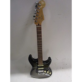 Used Fender Used Fender Player Plus Stratocaster HSS Black And Silver Solid Body Electric Guitar