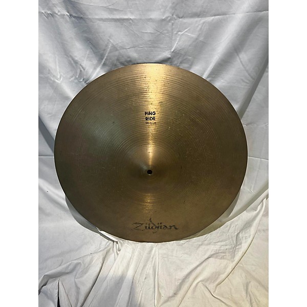 Used Zildjian 20in Ping Ride Cymbal