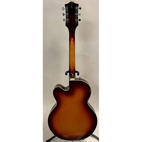 Vintage Gretsch Guitars Vintage 1966 Gretsch Guitars 6124 Vintage Sunburst Hollow Body Electric Guitar