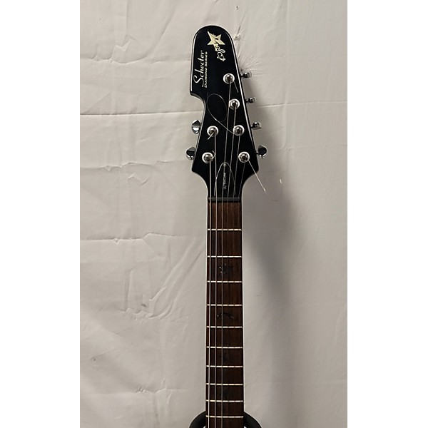 Used Schecter Guitar Research Used Schecter Guitar Research Ultracure Black Solid Body Electric Guitar