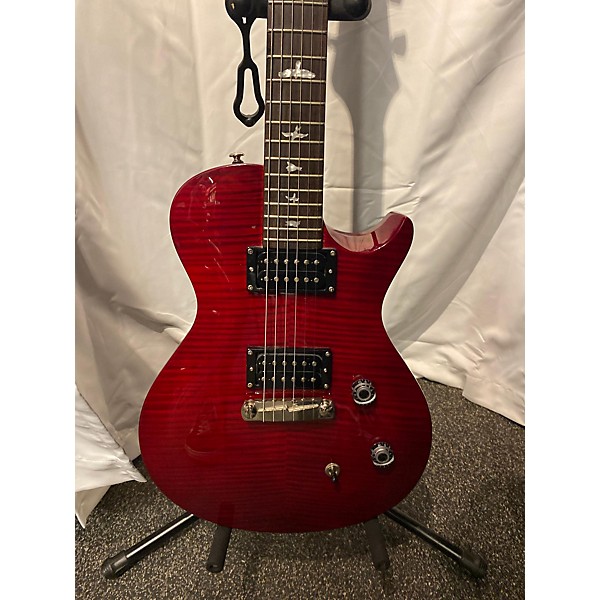 Used PRS Used PRS Singlecut SE Cherry Solid Body Electric Guitar