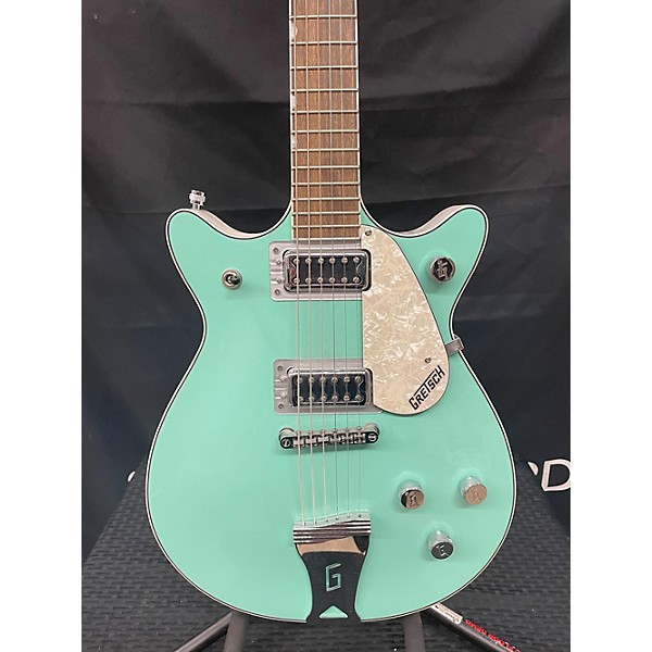 Used Gretsch Guitars Used Gretsch Guitars ELECTROMATIC DOUBLE JET G5237 Surf Green Solid Body Electric Guitar