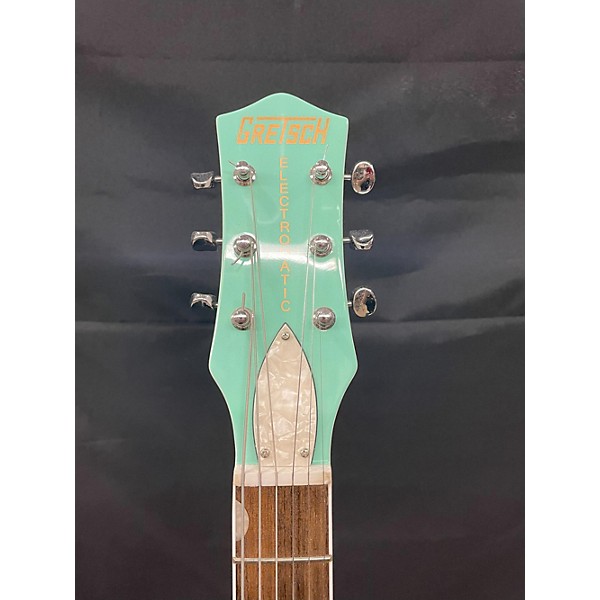 Used Gretsch Guitars Used Gretsch Guitars ELECTROMATIC DOUBLE JET G5237 Surf Green Solid Body Electric Guitar