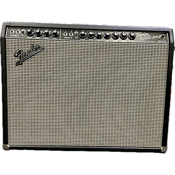 Used Fender Used Fender 1965 Reissue Twin Reverb 85W 2x12 Tube Guitar Combo Amp