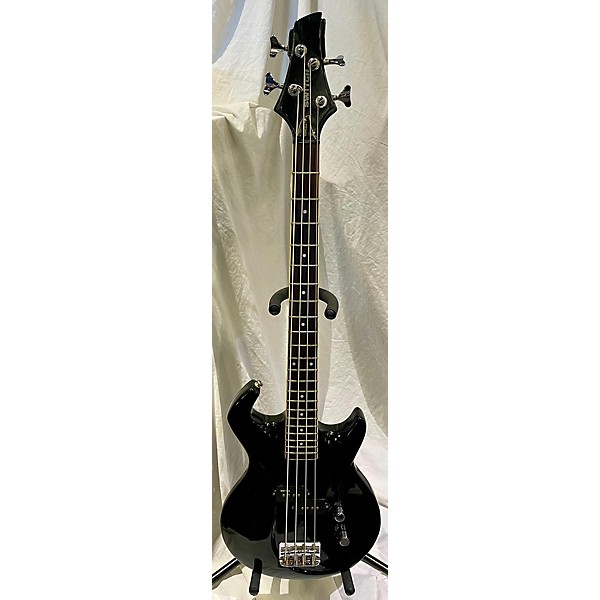 Used Switch Used Switch Vibracell Short Scale Black Electric Bass Guitar