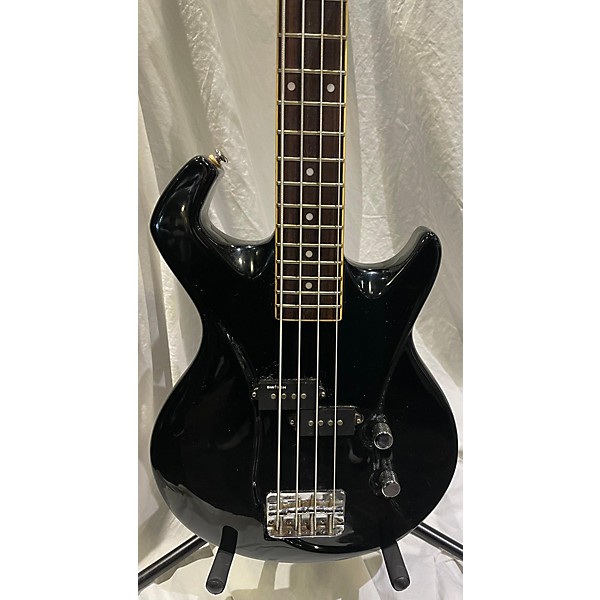 Used Switch Used Switch Vibracell Short Scale Black Electric Bass Guitar