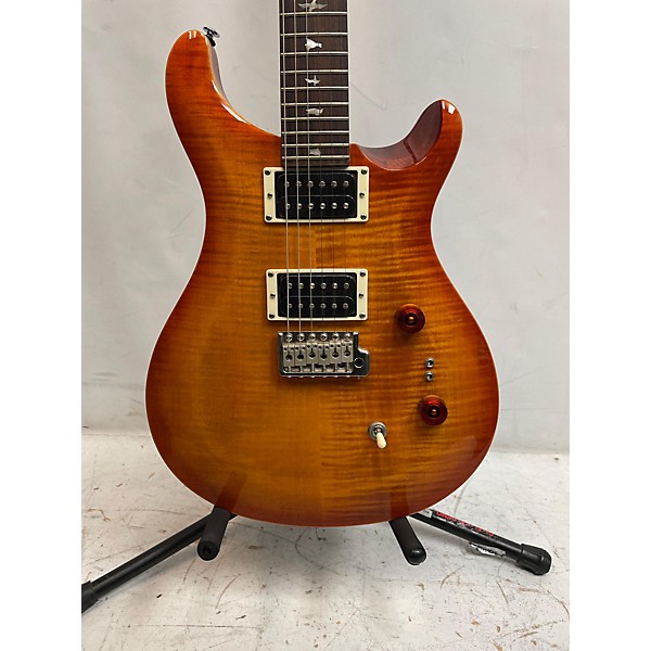 Used PRS Used PRS SE Custom 24 Vintage Sunburst Solid Body Electric Guitar