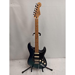 Used Fender Used Fender Standard Stratocaster HSS Plus Top Blue Burst Solid Body Electric Guitar