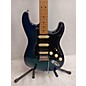 Used Fender Used Fender Standard Stratocaster HSS Plus Top Blue Burst Solid Body Electric Guitar