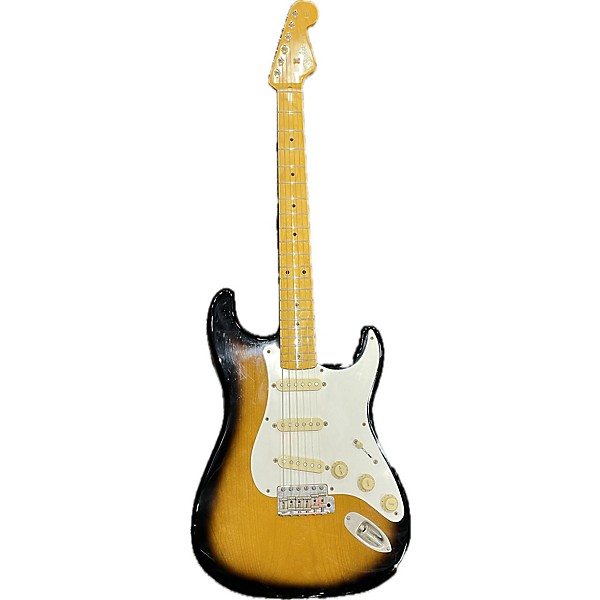 Used Fender Used Fender 1957 American Vintage Stratocaster 2 Color Sunburst Solid Body Electric Guitar