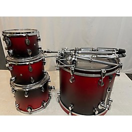 Used BOSS Used PDW 4 piece FS Series Red Matte Drum Kit