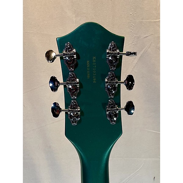 Used Gretsch Guitars Used Gretsch Guitars G5622T Electromatic Center Block Double Cut Bigsby Green Hollow Body Electric Gu...